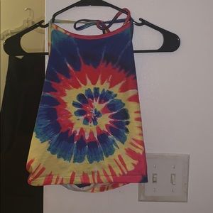 Tie dye crop top